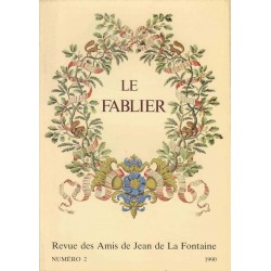 Le fablier - Revue des Amis de Jean de La Fontaine n°2