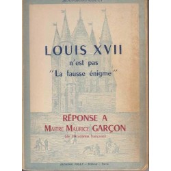 Louis XVII n'est pas "la fausse énigme"