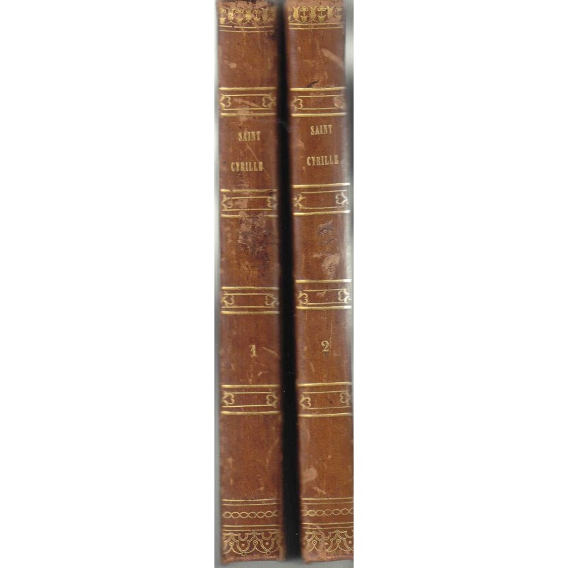 Oeuvres complètes de Saint Cyrille (2 volumes)